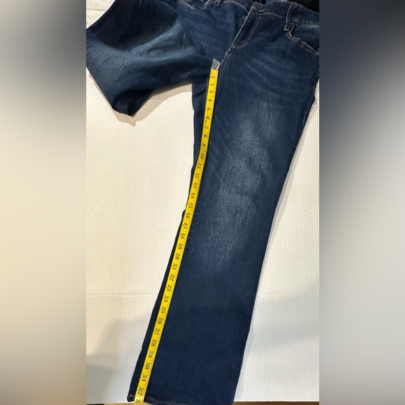 Aeropostale Mid Rise Boot Cut Blue Women’s Jeans Size 18 Reg Pre-owned - Picture 7 of 10